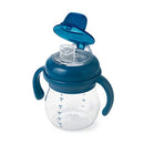 OXO Tot Grow Soft Spout Sippy Cup With Removable Handles 6oz/150ml 4m+ - Navy