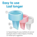 Maymom Duckbill Valves for Spectra S1, S2, 9 plus, Dew 350; Not Original Spectra Pump Parts Spectra S2 Accessories Replace Spectra Valve (Blue, 4pc)