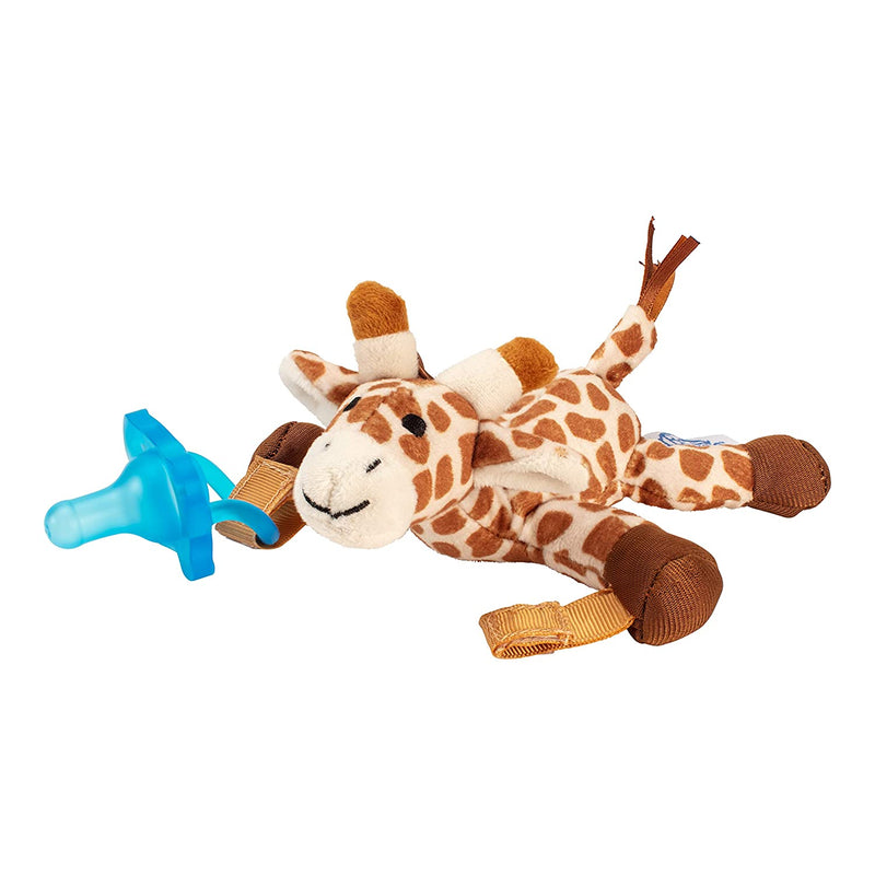 Dr Brown's Girafee Lovey W/ Blue HappyPaci Silicone One Piece Pacifier