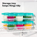 OXO TOT Silicone Baby Blocks 2oz - Teal
