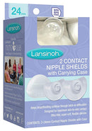 Lansinoh Contact Nipple Shields With Case (2 X24mm)
