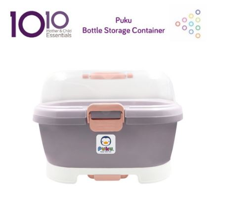 Puku Bottle Storage Container - Purple