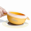 Puku 4pcs Set Suction Bowl - Yellow