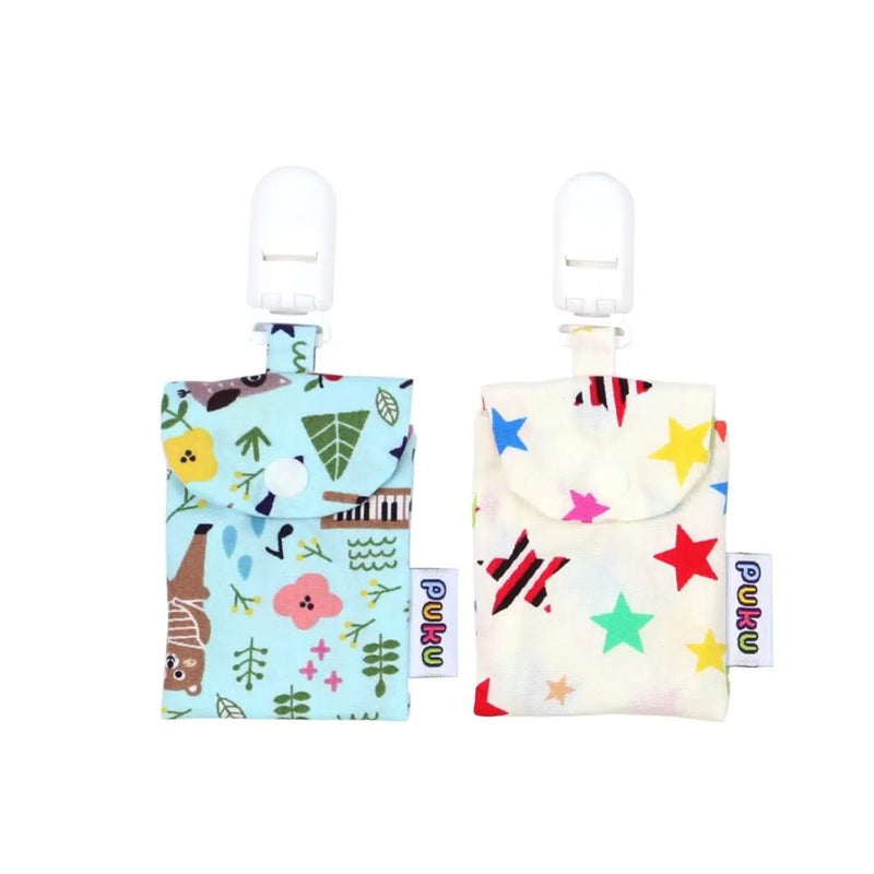 [2-Pack] Puku Fortune Pouch Bag 2pcs/Pack - Mix