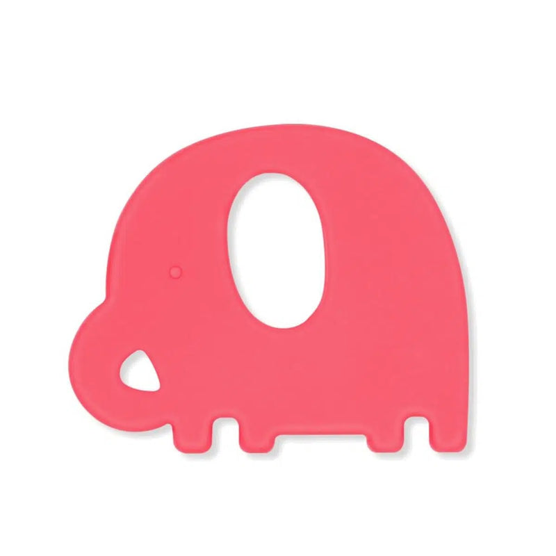 [2-Pack] Puku Baby GaGa Teether - Red Elephant