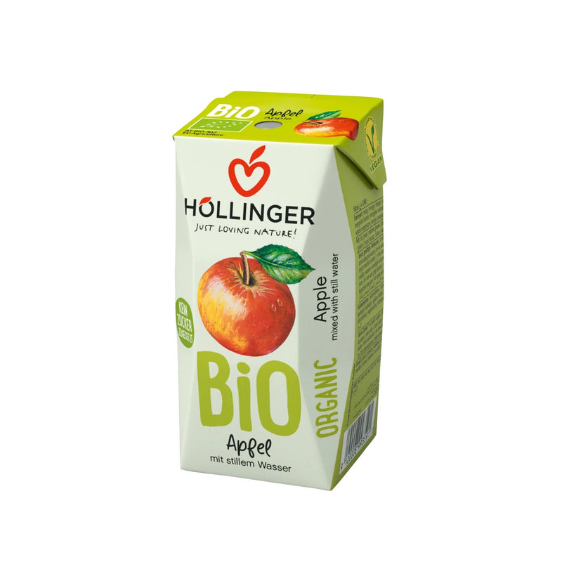 [24-Pack] Hollinger Organic Apple Cloudy, 200ml [Exp:10/24]