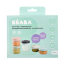 Beaba Starter Food Storage Set – 6 Clip portions (2x90ml + 4x150ml)