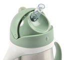 Beaba Stainless Steel Straw Cup 250ml - Sage Green