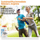 Doctor's Best Sustained Plus Immediate Release L-Arginine 500mg, 120 tabs.