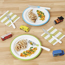 OXO Tot Big Kids Plate with Non-Slip Base - Green