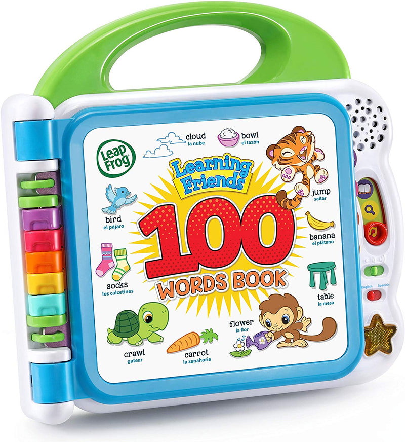 LeapFrog Learning Friends 100 Words Book (EN/SP) (3 Months Local Warranty)