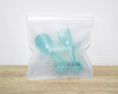 Grabease First Self Feeding Utensil Set - Teal