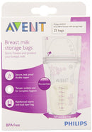 Philips Avent Breastmilk Storage Bag (25pcs x180ml x 2 Packs Bundle)