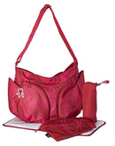 Okiedog Mondo Diaper Bag Scribbles Red