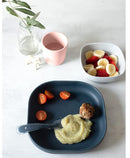 Beaba Silicone Suction Meal Set (4 pcs) - Night Blue