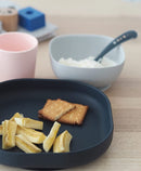 Beaba Silicone Suction Meal Set (4 pcs) - Night Blue