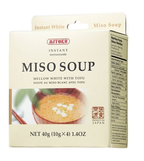 [3-Pk] Mitoku Instant Miso Soup - Mellow White With Tofu (3x40g) - Expiry: 17.05.2023