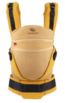 [3 Years Local Warranty] Manduca XT Organic Cotton  Baby & Toddler Carrier - Denim Gold Toffee