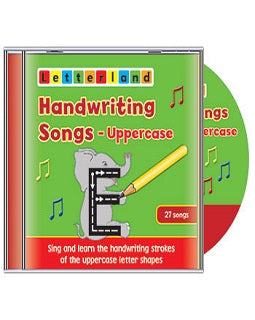 Letterland Handwriting Songs - Uppercase (CD)