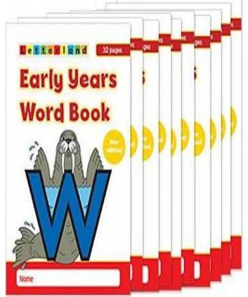 Letterland Early Years Word Book (Pack of 10)