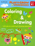 Kumon Play & Grow Workbks : Colouring & Drawing (4 Yrs Up)