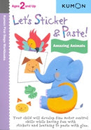Kumon Let's Sticker & Paste! Amazing Animals! (2 Years Up)
