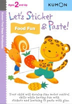 Kumon Let's Sticker & Paste! Food Fun! (2 Years Up)