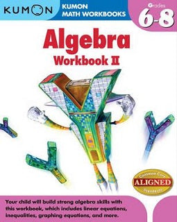 Kumon Algebra Workbook 2