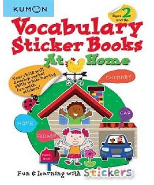 Kumon Vocabulary Sticker Books At Home