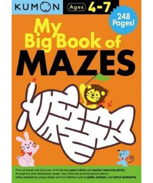 Kumon My Big Book Of Mazes