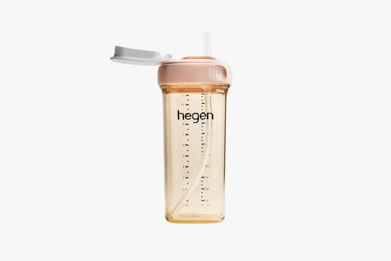Hegen PCTO™ 330ml/11oz Straw Cup PPSU - Pink (New)