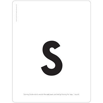 Letterland Big Picture Code Cards - Lowercase