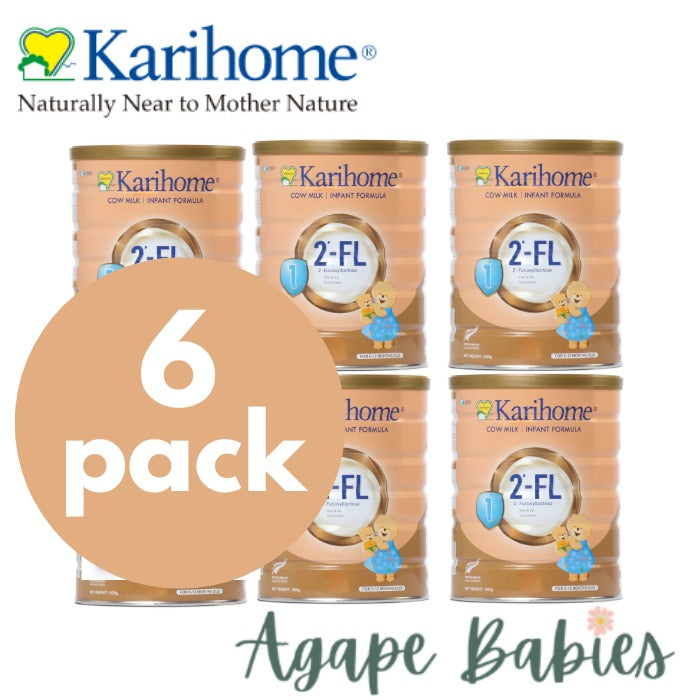 [6 Pack] Karihome Cow Milk Infant Formula 900g (0 - 12m) Exp: 07/25