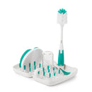OXO Tot On-The-Go Drying Rack & Bottle Brush - Teal