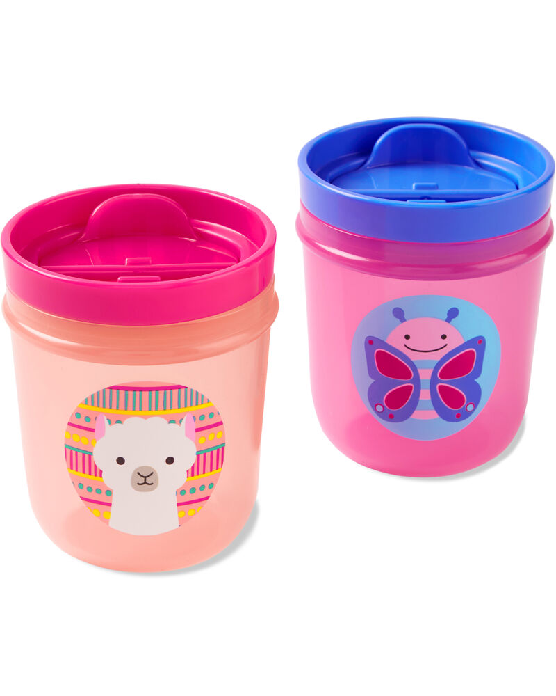 Skip Hop Zoo Tumbler Cup - Butterfly/Llama