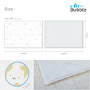 [1 Yr Local Warranty] Parklon Air Bubble Playmat Smile Planet L40 (Size: 2100 x 1500 x 40mm)