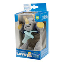 Dr Brown's Triceratops Lovey W/ Aqua 1-Piece Pacifier
