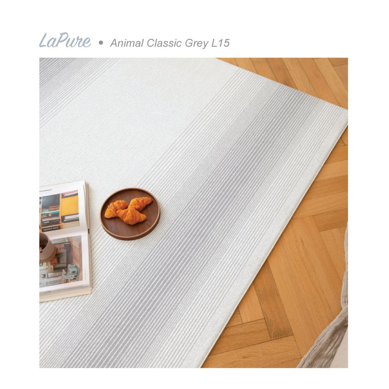 [1 Yr Local Warranty] Parklon LaPure Animal Classic Grey L15 Size: 2100x1400x15mm