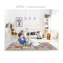 [1 Yr Local Warranty] Parklon LaPure Animal Rustic Rug (M12) Size: 1900 x 1300 x 12mm