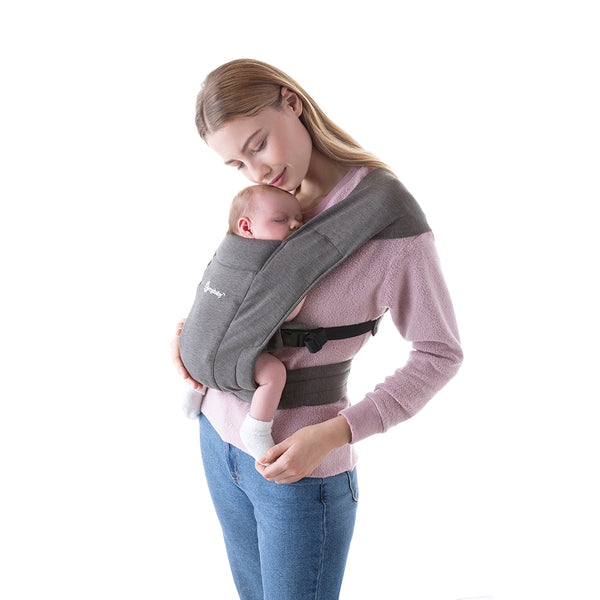 Ergobaby Embrace Newborn Carrier - Heather Grey
