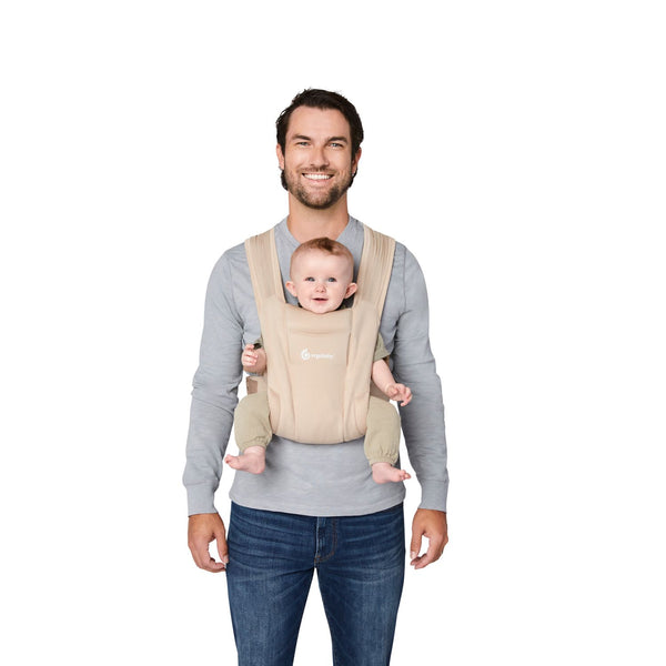 Ergobaby Embrace Soft Air Mesh Newborn Baby Carrier - Cream