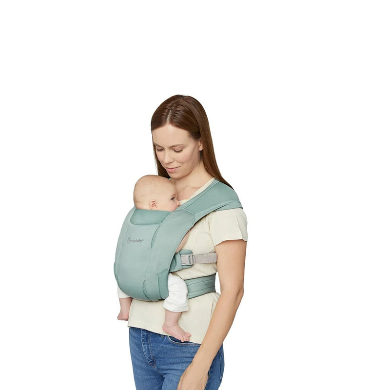 [10 year local warranty] Ergobaby Embrace Soft Air Mesh Newborn Baby Carrier - Sage