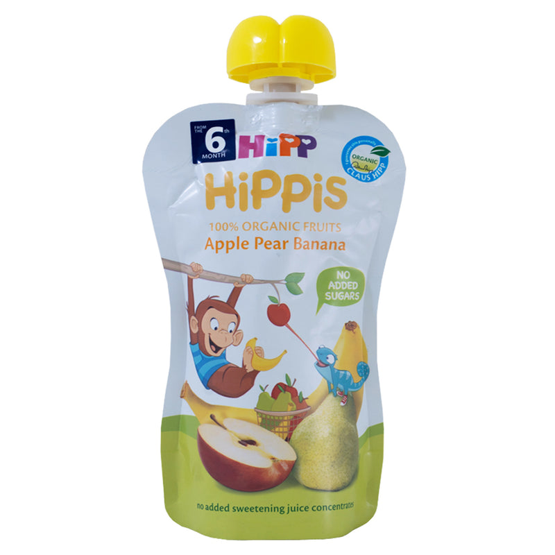 [6 - Pack] Hipp Organic Apple Pear in Banana 100g Exp: 05/24