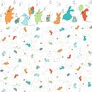 My Bunny Friend Fitted Sheet For Baby Mattress (Bunny Party)