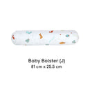My Bunny Friend Baby Bolster - J (Bunny Party)