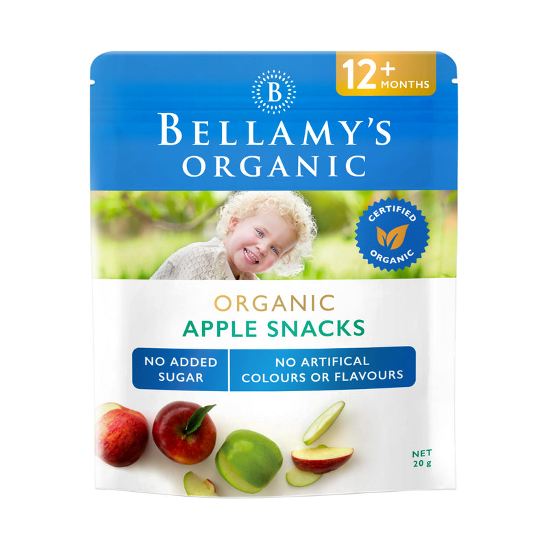Bellamy's Organic Apple Snacks 20g - 12M Up Exp: 10/24