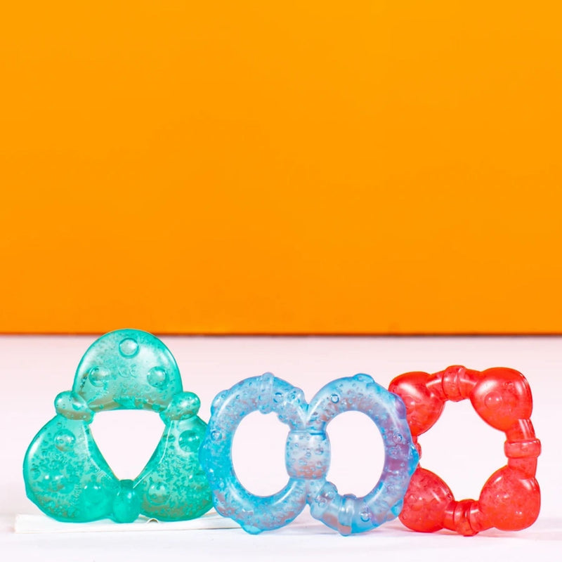 [2-Pack] Bright Starts Stay Cool Teethers Gel-Filled (3Pcs)