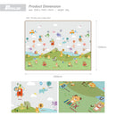 Parklon Single Sided PE Roll Mat Balloon Alphabet  Size: 2000x 1500 x 15mm