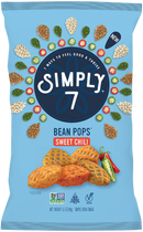 [5 Pack] Simply 7 Bean Pops- Sweet Chilli, 99g Exp: 09/25