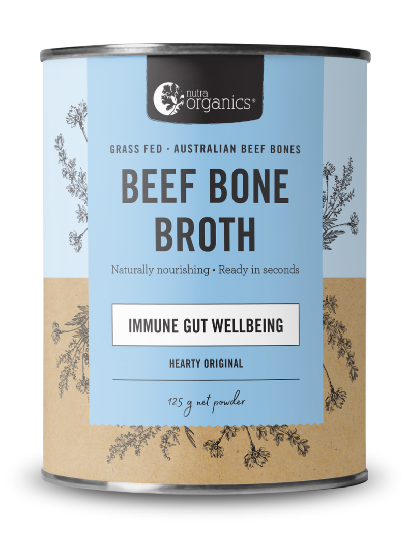 Nutra Organics Beef Bone Broth – Hearty Original 125g